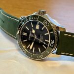 Read more about the article C60 Trident Mk2 – black dial and green bezel – Christopher Ward